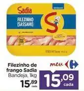 Carrefour Sadia - filezinho de frango oferta