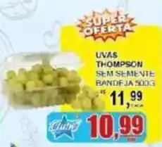 Supermercado Estrela Azul Uvas thompson sem semente oferta