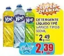Supermercado Estrela Azul Detergente liquido ype varios tipos oferta