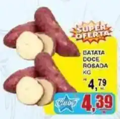 Supermercado Estrela Azul batata doce rosada oferta