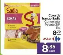 Carrefour Sadia - coxa de frango oferta