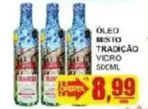 Supermercado Estrela Azul Óleo misto tradição vidro oferta