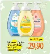 Atacadão Johnson's - sabonete líquido baby oferta