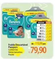 Atacadão Pampers - fralda descartável oferta