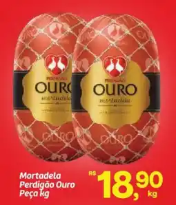 Fort Atacadista Mortadela Perdigão Ouro oferta