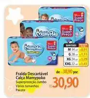 Atacadão Mamypoko - fralda descartável calça oferta