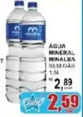 Supermercado Estrela Azul Água mineral minalba sem gás oferta
