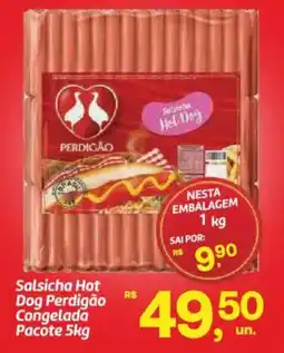 Fort Atacadista Salsicha Hot Dog Perdigão oferta