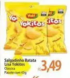 Atacadão Yoki - salgadinho batata lisa oferta