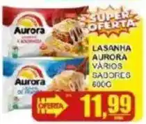 Supermercado Estrela Azul Lasanha aurora vários sabores oferta