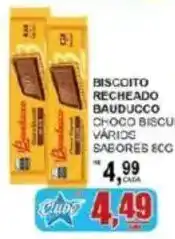 Supermercado Estrela Azul Biscoito recheado bauducco choco biscuit vários sabores 80g oferta