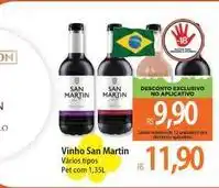 Atacadão San martin - vinho oferta