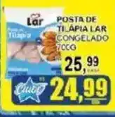Supermercado Estrela Azul Posta de tilápia lar congelado oferta