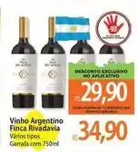 Atacadão Argentino - vinho finca oferta