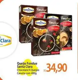 Atacadão Santa clara - queijo fondue oferta