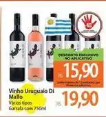 Atacadão Di - vinho uruguaio di mallo oferta