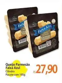 Atacadão Faixa azul - queijo parmesão azul oferta