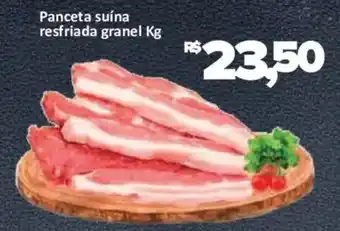 Panceta suína resfriada granel kg