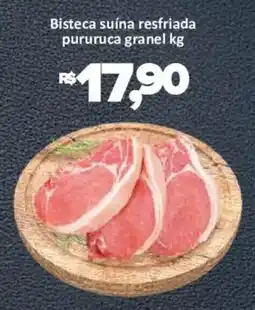 Supermercados Savegnago Bisteca suína resfriada pururuca granel kg oferta