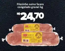 Supermercados Savegnago Filezinho suíno Seara oferta