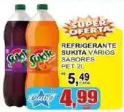 Supermercado Estrela Azul Refrigerante sukita vários sabores oferta