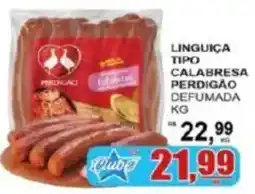Supermercado Estrela Azul Linguiça tipo calabresa perdigão defumada oferta