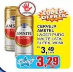 Supermercado Estrela Azul Cerveja amstel lager puro malte lata oferta