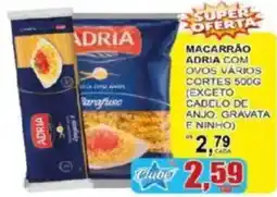 Supermercado Estrela Azul Macarrão adria com ovos vários cortes oferta