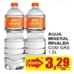 Supermercado Estrela Azul Água mineral minalba com gás oferta