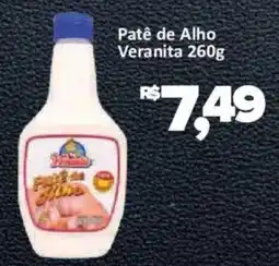Supermercados Savegnago Patê de Alho Veranita oferta