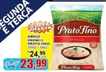 Supermercado Estrela Azul Arroz branco prato fino oferta