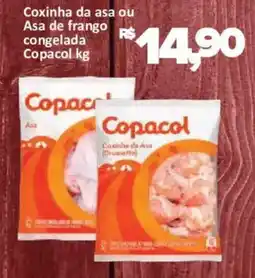Supermercados Savegnago Coxinha da asa ou asa de frango congelada copacol kg oferta