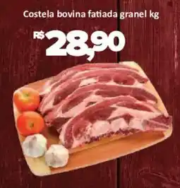 Supermercados Savegnago Costela bovina fatiada granel oferta