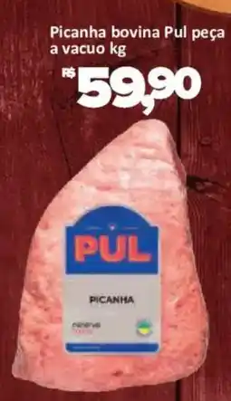 Supermercados Savegnago Picanha bovina pul peça oferta