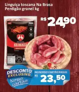 Supermercados Savegnago Linguiça toscana na brasa oferta