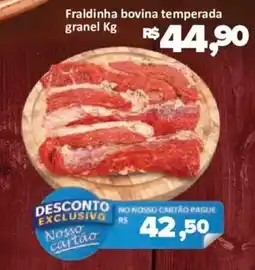 Supermercados Savegnago Fraldinha bovina temperada oferta