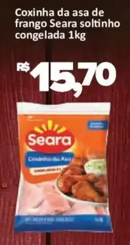 Supermercados Savegnago Coxinha da asa de frango seara soltinho oferta