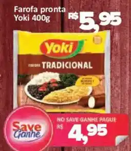 Supermercados Savegnago Farofa pronta Yoki tradicional oferta
