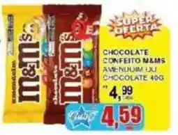Supermercado Estrela Azul Chocolate confeito m&ms oferta