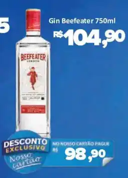 Supermercados Savegnago Gin Beefeater oferta