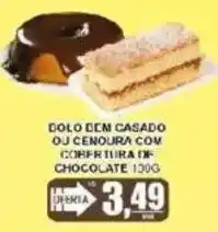 Supermercado Estrela Azul Dolo Dem Casado Ou Cenoura Com Cobertura De Chocolate 100g oferta
