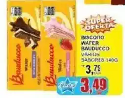Supermercado Estrela Azul Biscoito water bauducco vários sabores oferta