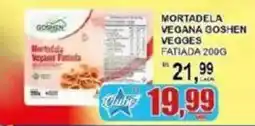 Supermercado Estrela Azul Mortadela Vegana Goshen Vegges Fatiada oferta