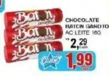 Supermercado Estrela Azul Chocolate baton garoto ac leite oferta