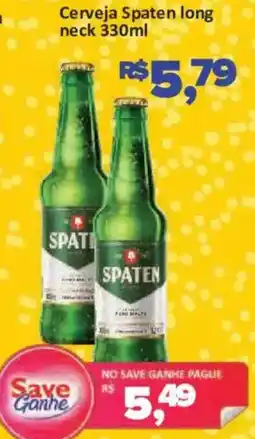 Supermercados Savegnago Cerveja Spaten long neck oferta