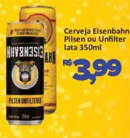 Supermercados Savegnago Cerveja Eisenbahn Pilsen ou Unfilter oferta
