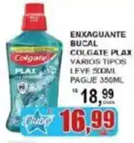 Supermercado Estrela Azul Enxaguante bucal colgate plax varios tipos oferta