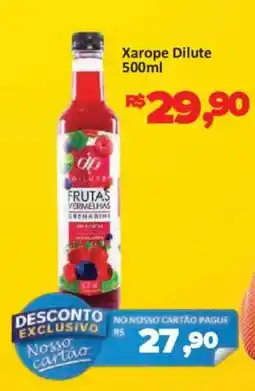 Supermercados Savegnago Xarope dilute frutas vermelhas oferta
