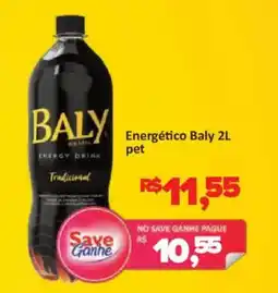 Supermercados Savegnago Energético Baly 2L pet oferta