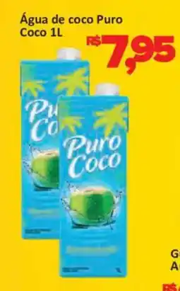 Supermercados Savegnago Água de coco puro coco 1l oferta